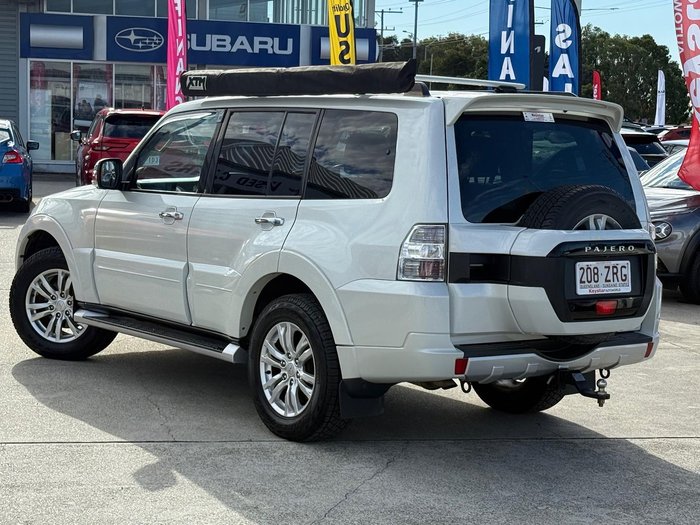 2016 Mitsubishi Pajero GLX NX MY17 4X4 Dual Range White
