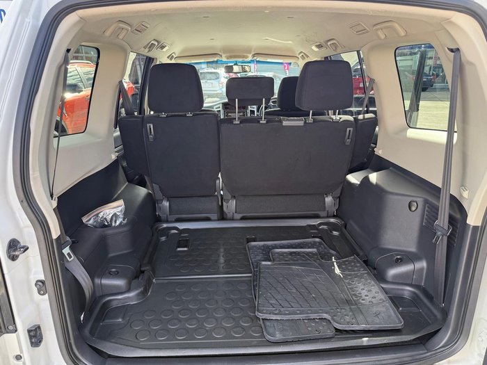 2016 Mitsubishi Pajero GLX NX MY17 4X4 Dual Range White