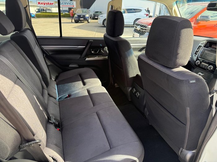2016 Mitsubishi Pajero GLX NX MY17 4X4 Dual Range White