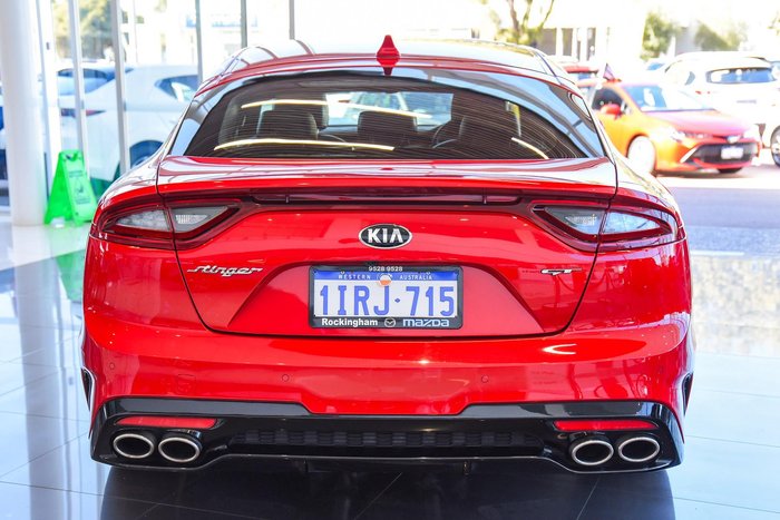 2020 Kia Stinger GT CK MY20 Hichroma Red
