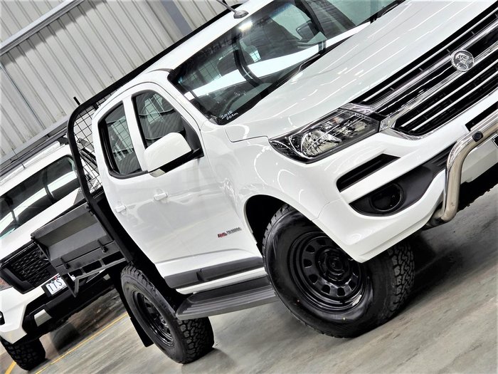 2018 Holden Colorado LS RG MY19 4X4 Dual Range Summit White