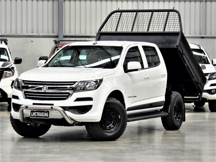 2018 Holden Colorado LS RG MY19 4X4 Dual Range Summit White