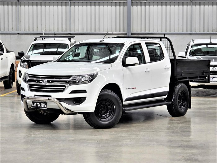 2018 Holden Colorado LS RG MY19 4X4 Dual Range Summit White