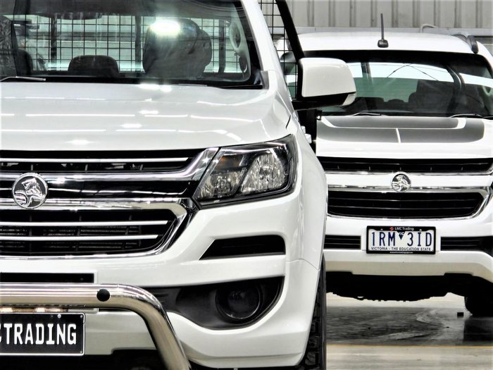 2018 Holden Colorado LS RG MY19 4X4 Dual Range Summit White