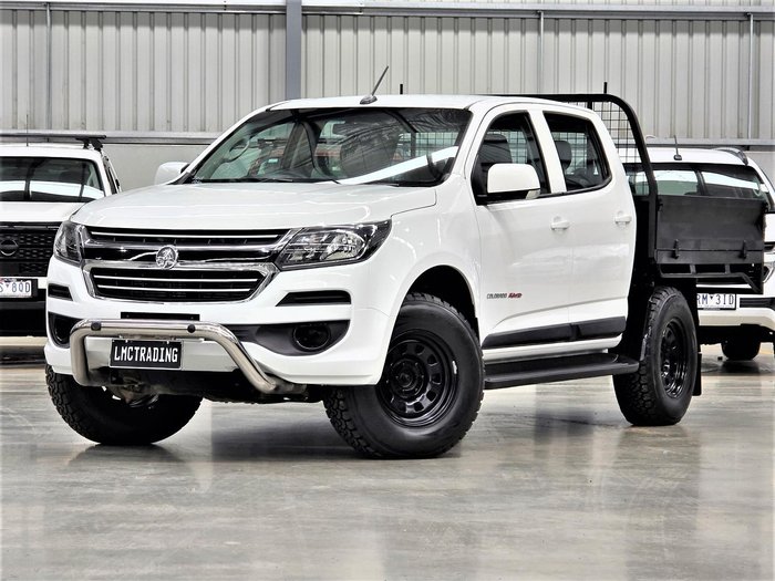 2018 Holden Colorado LS RG MY19 4X4 Dual Range Summit White
