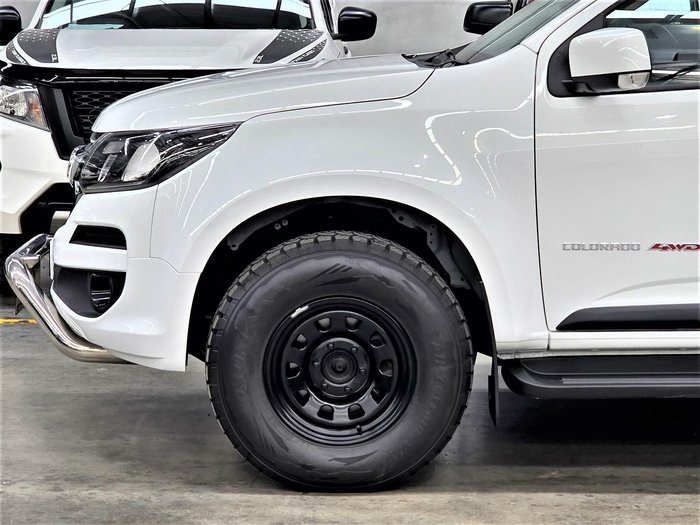 2018 Holden Colorado LS RG MY19 4X4 Dual Range Summit White