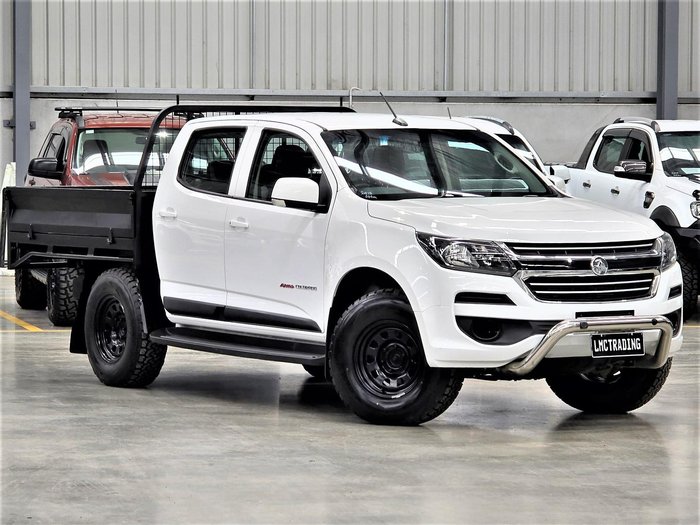 2018 Holden Colorado LS RG MY19 4X4 Dual Range Summit White