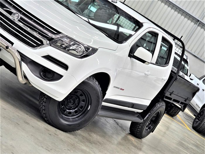 2018 Holden Colorado LS RG MY19 4X4 Dual Range Summit White