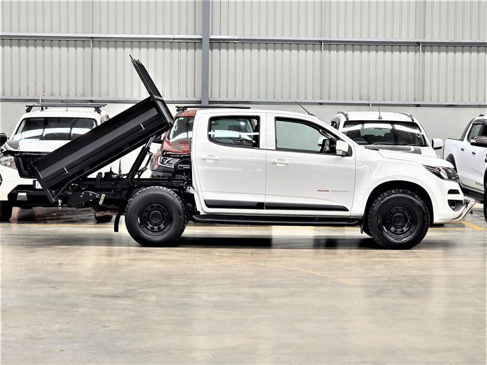 2018 Holden Colorado LS RG MY19 4X4 Dual Range Summit White