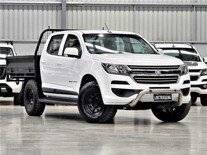2018 Holden Colorado LS RG MY19 4X4 Dual Range Summit White
