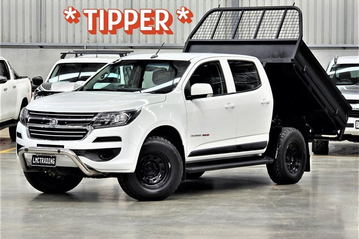 2018 Holden Colorado LS RG MY19 4X4 Dual Range Summit White