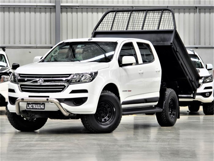 2018 Holden Colorado LS RG MY19 4X4 Dual Range Summit White