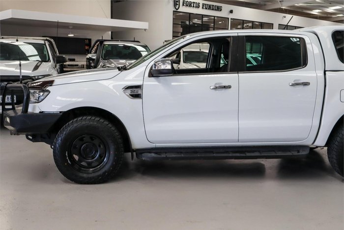 2018 Ford Ranger XLT PX MkII MY18 4X4 Dual Range Frozen White