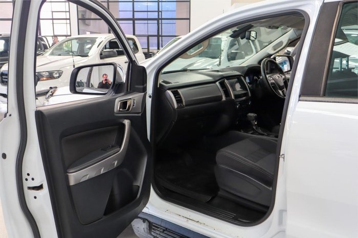 2018 Ford Ranger XLT PX MkII MY18 4X4 Dual Range Frozen White