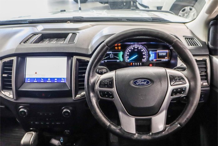 2018 Ford Ranger XLT PX MkII MY18 4X4 Dual Range Frozen White