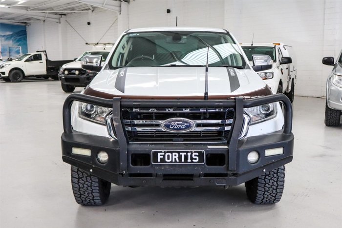 2018 Ford Ranger XLT PX MkII MY18 4X4 Dual Range Frozen White