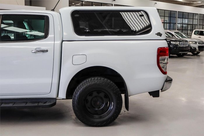 2018 Ford Ranger XLT PX MkII MY18 4X4 Dual Range Frozen White