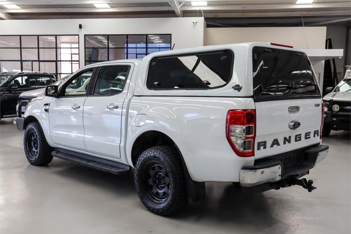 2018 Ford Ranger XLT PX MkII MY18 4X4 Dual Range Frozen White
