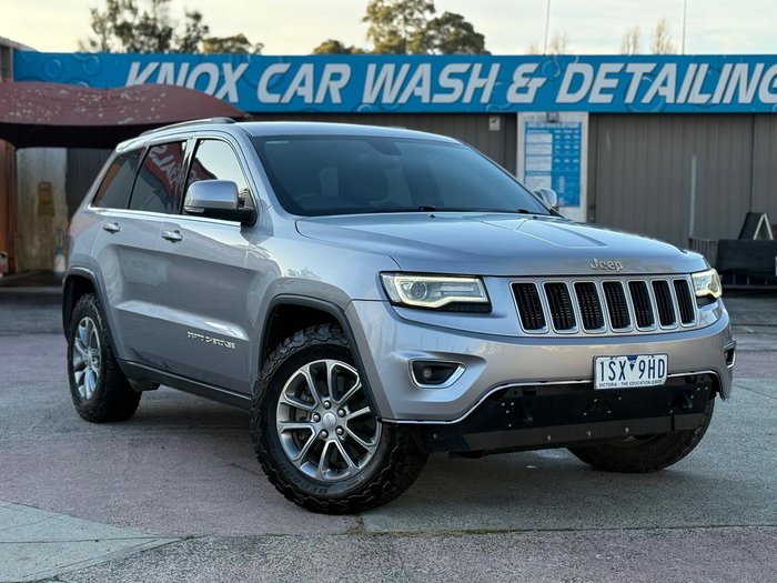 2014 Jeep Grand Cherokee Laredo WK MY15 4X4 Dual Range Billet Silver