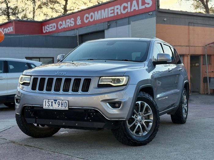2014 Jeep Grand Cherokee Laredo WK MY15 4X4 Dual Range Billet Silver