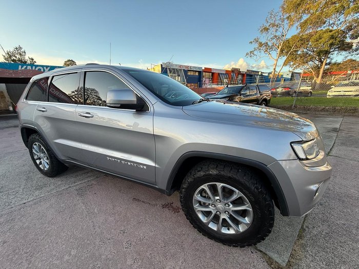 2014 Jeep Grand Cherokee Laredo WK MY15 4X4 Dual Range Billet Silver