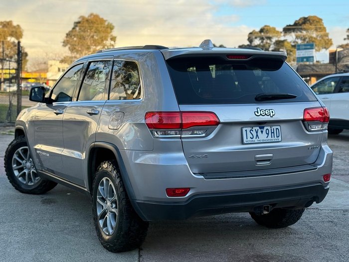 2014 Jeep Grand Cherokee Laredo WK MY15 4X4 Dual Range Billet Silver