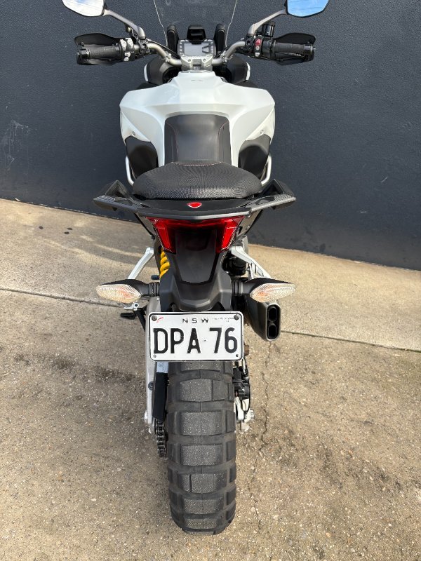 2017 DUCATI MULTISTRADA S WHITE