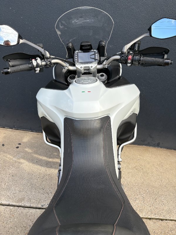 2017 DUCATI MULTISTRADA S WHITE