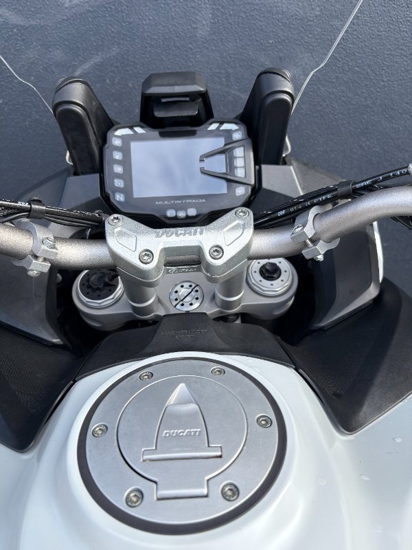 2017 DUCATI MULTISTRADA S WHITE