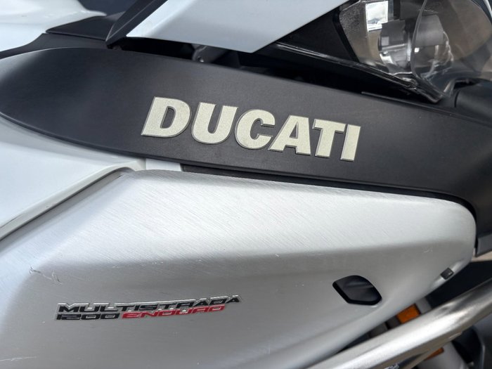 2017 DUCATI MULTISTRADA S WHITE
