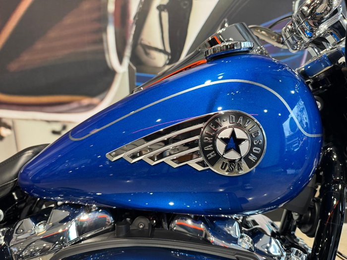 2025 Harley-Davidson Fat Boy 117 (FLFB) Softail Blue