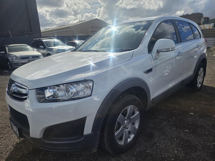 2014 Holden Captiva 7 LS CG MY15 White
