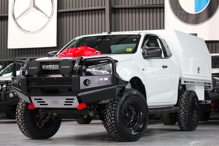 2022 Isuzu D-MAX SX MY22 4X4 Dual Range Mineral White