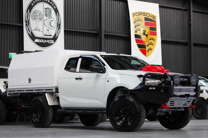 2022 Isuzu D-MAX SX MY22 4X4 Dual Range Mineral White