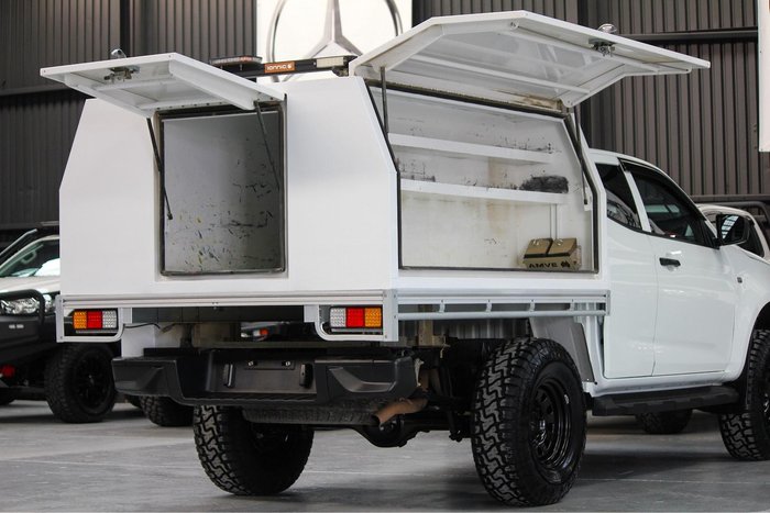 2022 Isuzu D-MAX SX MY22 4X4 Dual Range Mineral White