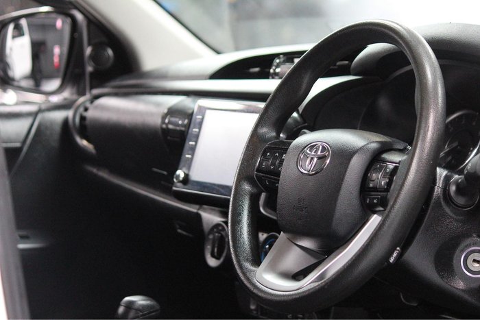 2023 Toyota Hilux SR GUN126R 4X4 Dual Range Glacier White