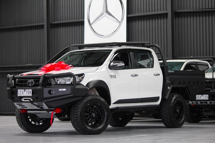 2023 Toyota Hilux SR GUN126R 4X4 Dual Range Glacier White