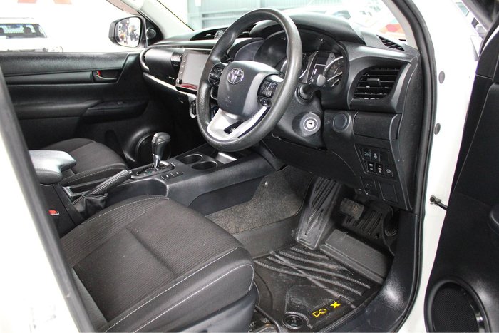 2023 Toyota Hilux SR GUN126R 4X4 Dual Range Glacier White
