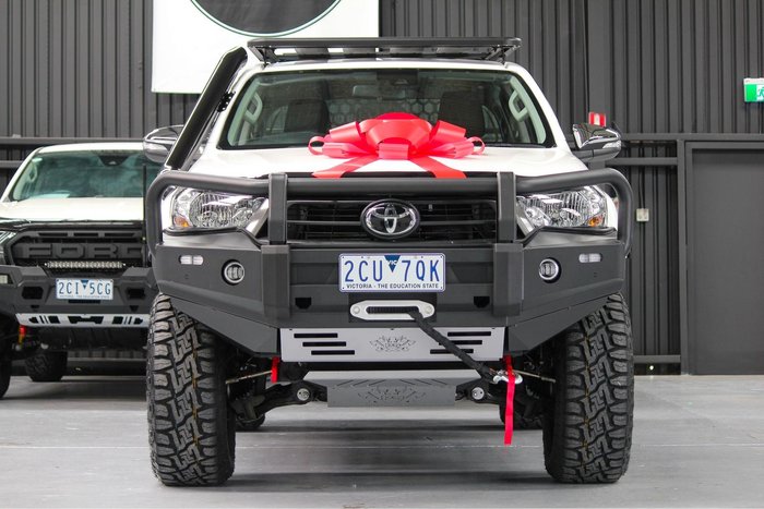 2023 Toyota Hilux SR GUN126R 4X4 Dual Range Glacier White