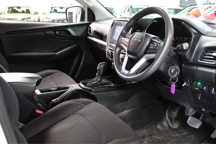 2022 Isuzu D-MAX SX MY23 4X4 Dual Range Mineral White
