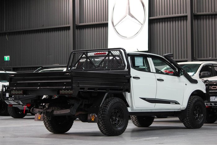 2022 Isuzu D-MAX SX MY23 4X4 Dual Range Mineral White
