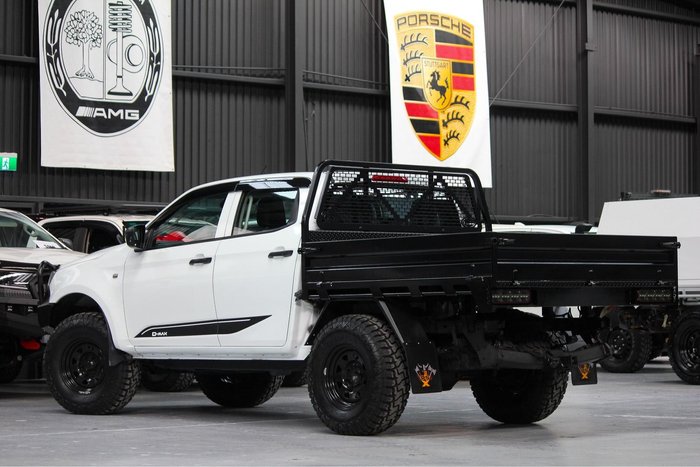2022 Isuzu D-MAX SX MY23 4X4 Dual Range Mineral White