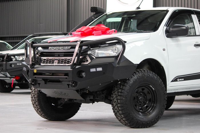 2022 Isuzu D-MAX SX MY23 4X4 Dual Range Mineral White