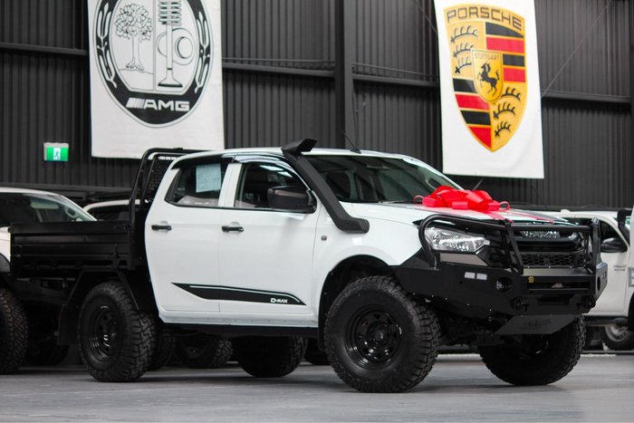 2022 Isuzu D-MAX SX MY23 4X4 Dual Range Mineral White