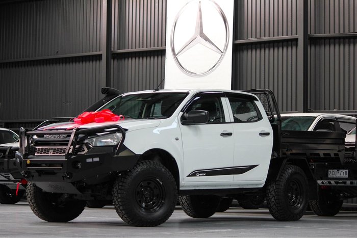 2022 Isuzu D-MAX SX MY23 4X4 Dual Range Mineral White
