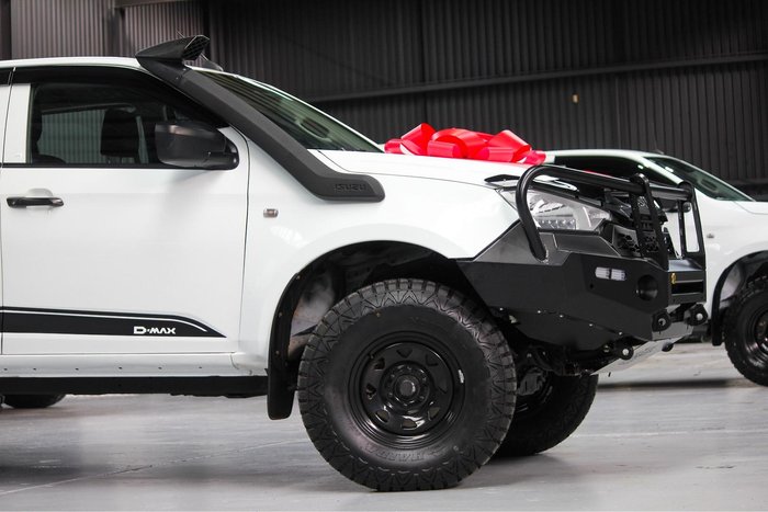 2022 Isuzu D-MAX SX MY23 4X4 Dual Range Mineral White