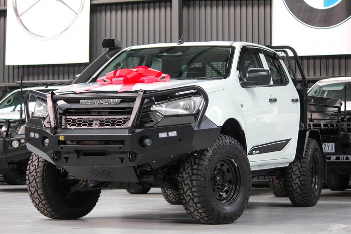 2022 Isuzu D-MAX SX MY23 4X4 Dual Range Mineral White