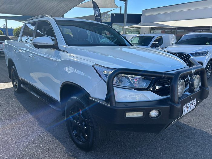 2019 SsangYong Musso Ultimate Q200 4X4 Dual Range Grand White