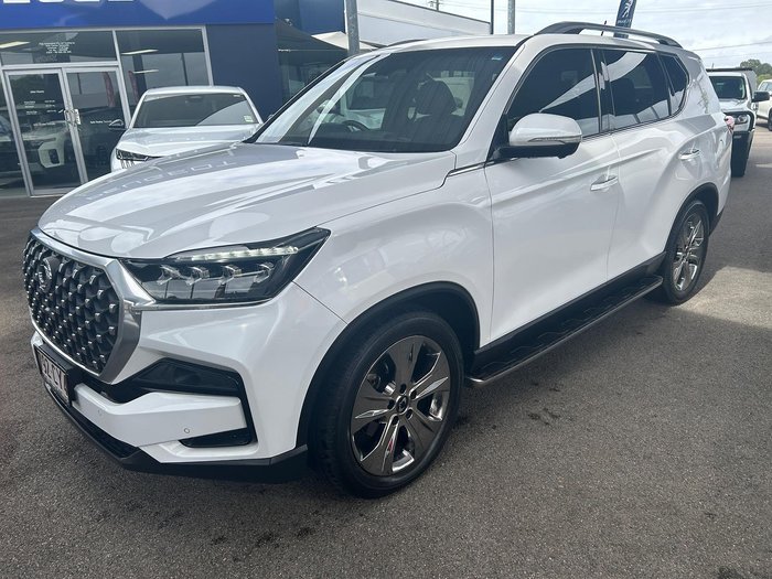 2021 SsangYong Rexton Ultimate Y450 MY21 4X4 Dual Range Pearl White