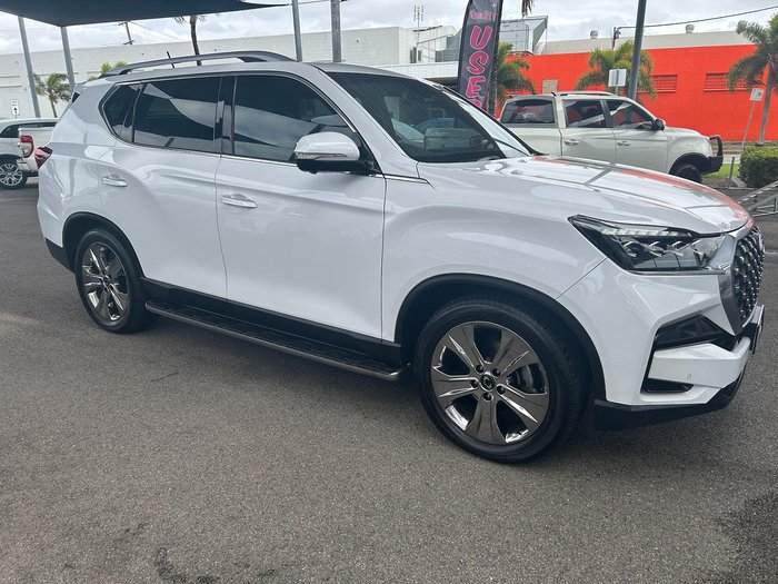 2021 SsangYong Rexton Ultimate Y450 MY21 4X4 Dual Range Pearl White